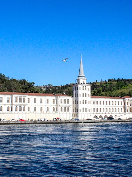 Kuleli Military High School along the Bosphorus in Istanbul, Turkey.