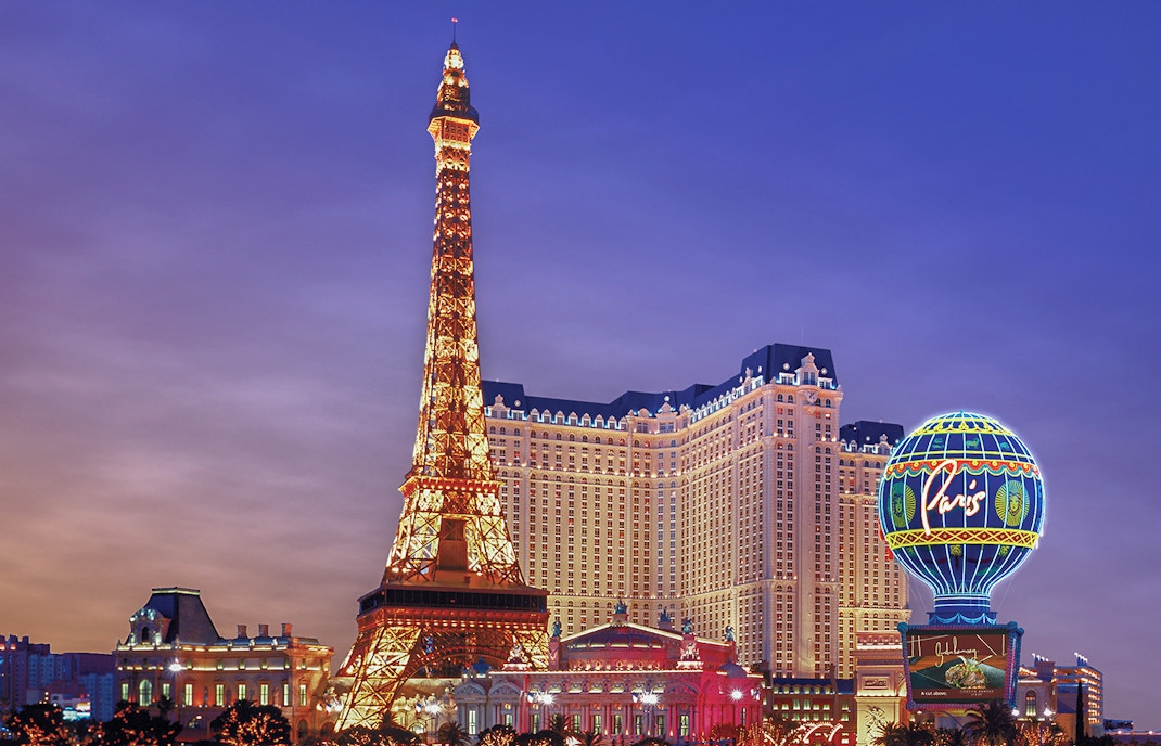 Eiffel Tower Las Vegas - Location