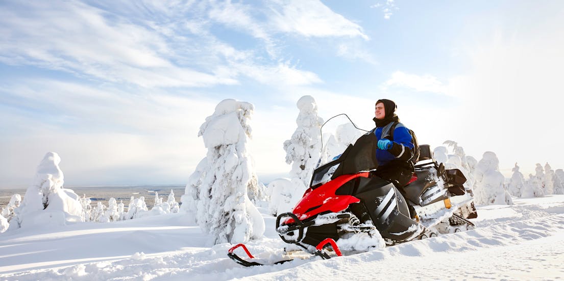 Safari en motoneige à Rovaniemi
