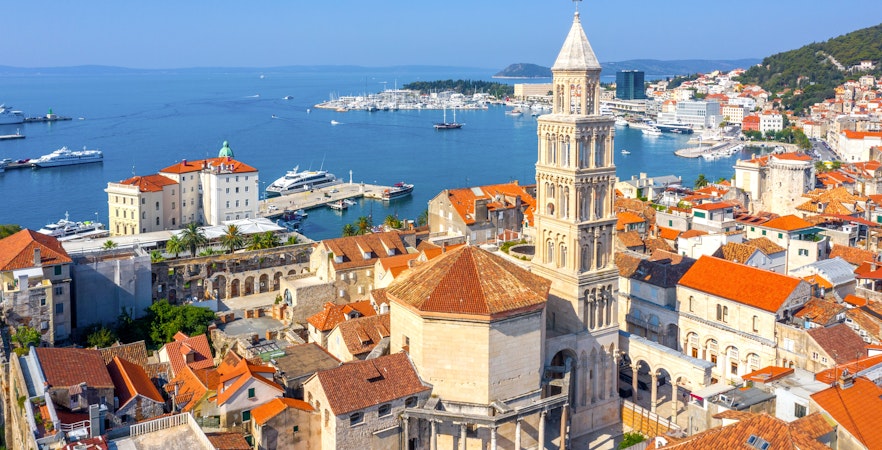 Diocletian’s Palace in Split Croatia