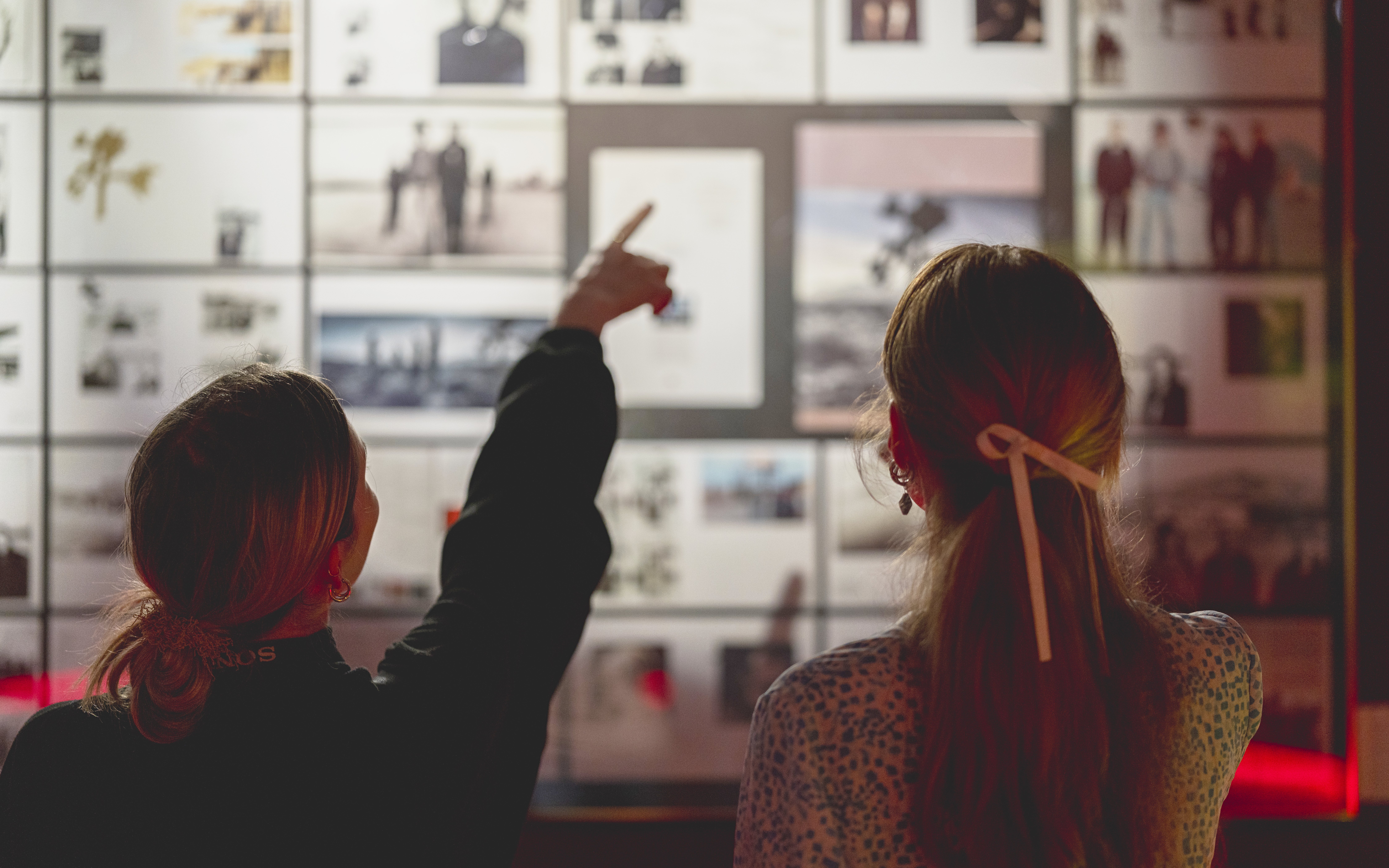 Visitors exploring exhibits at the Irish Rock N Roll Museum Experience.