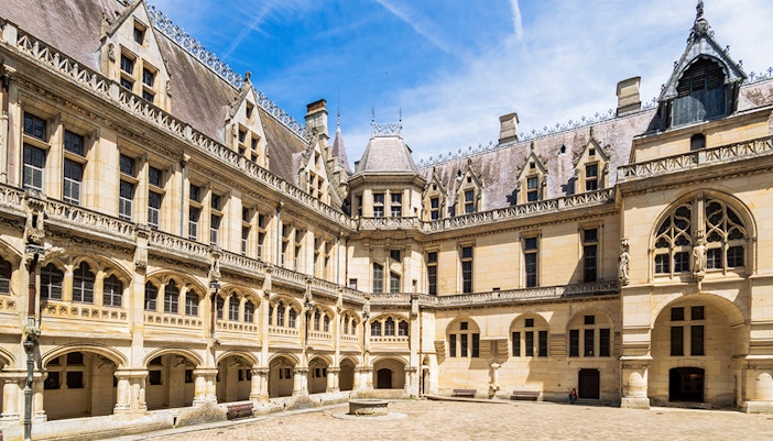 Castello di Pierrefonds: il cortile d’onore