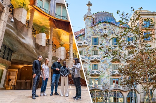 Combo (Save 5%): Casa Milà + Casa Batlló Entry Tickets with Audio Guide