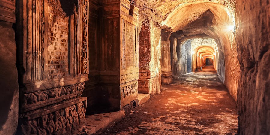 Rome in March-Roman Catacombs