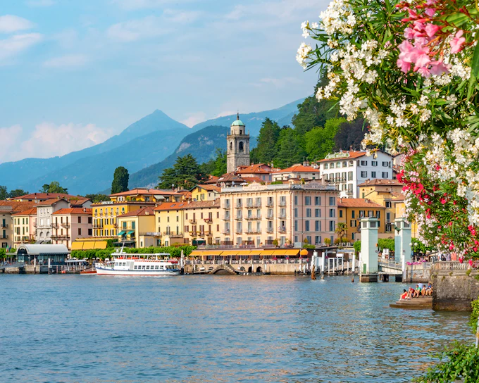 From Milan: Lake Como & Bellagio by Bus with Private Boat Tour