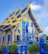 Temple bleu : Wat Rong Suea Ten