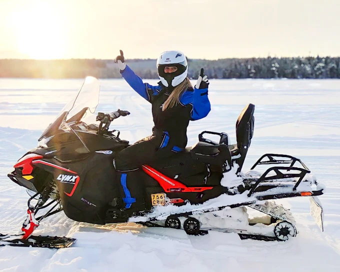 Rovaniemi: Arctic Snowmobile Safari & BBQ
