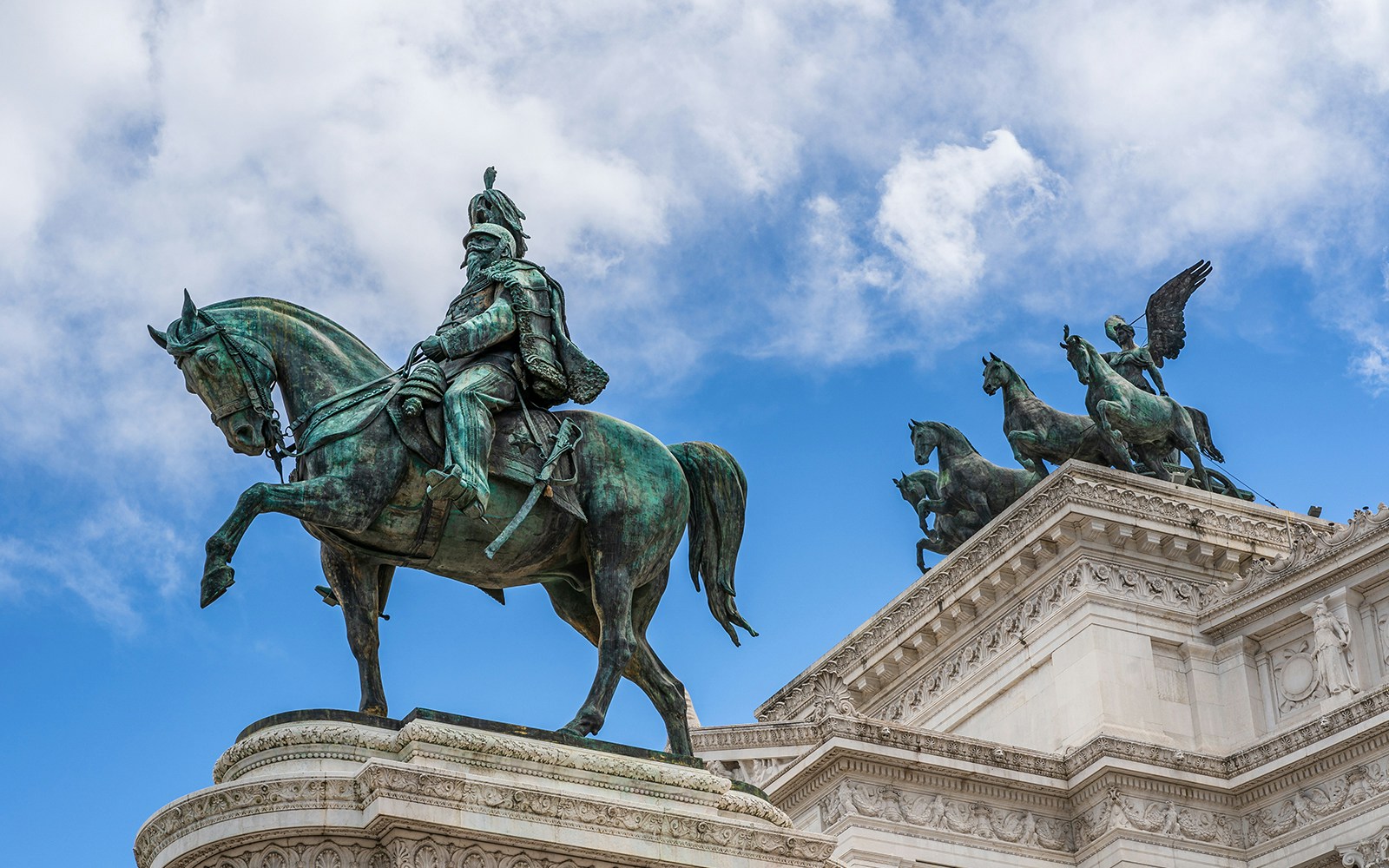 Statue at Altare della Patria