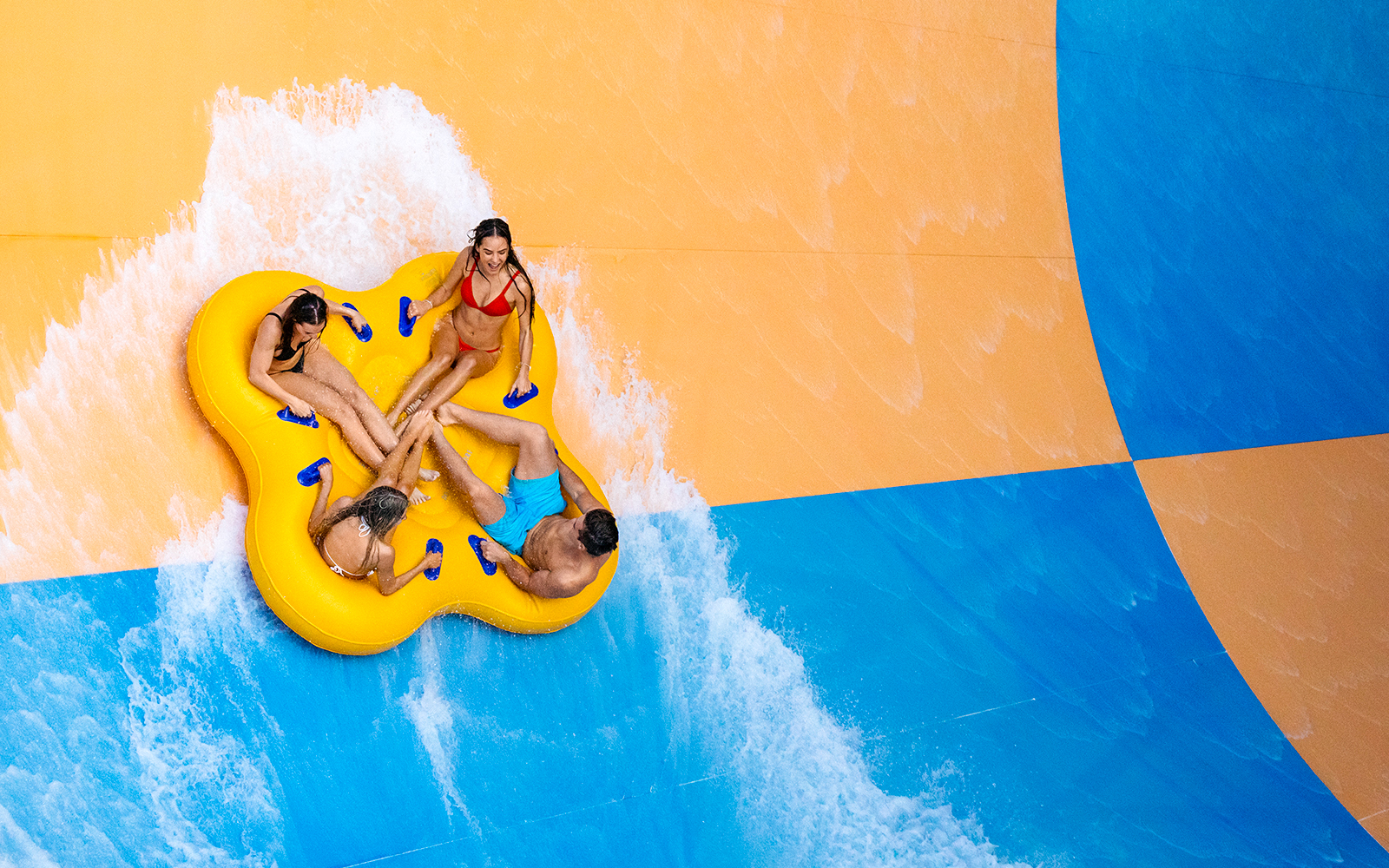 Tornado slide at Wet’n’Wild Waterpark, Gold Coast