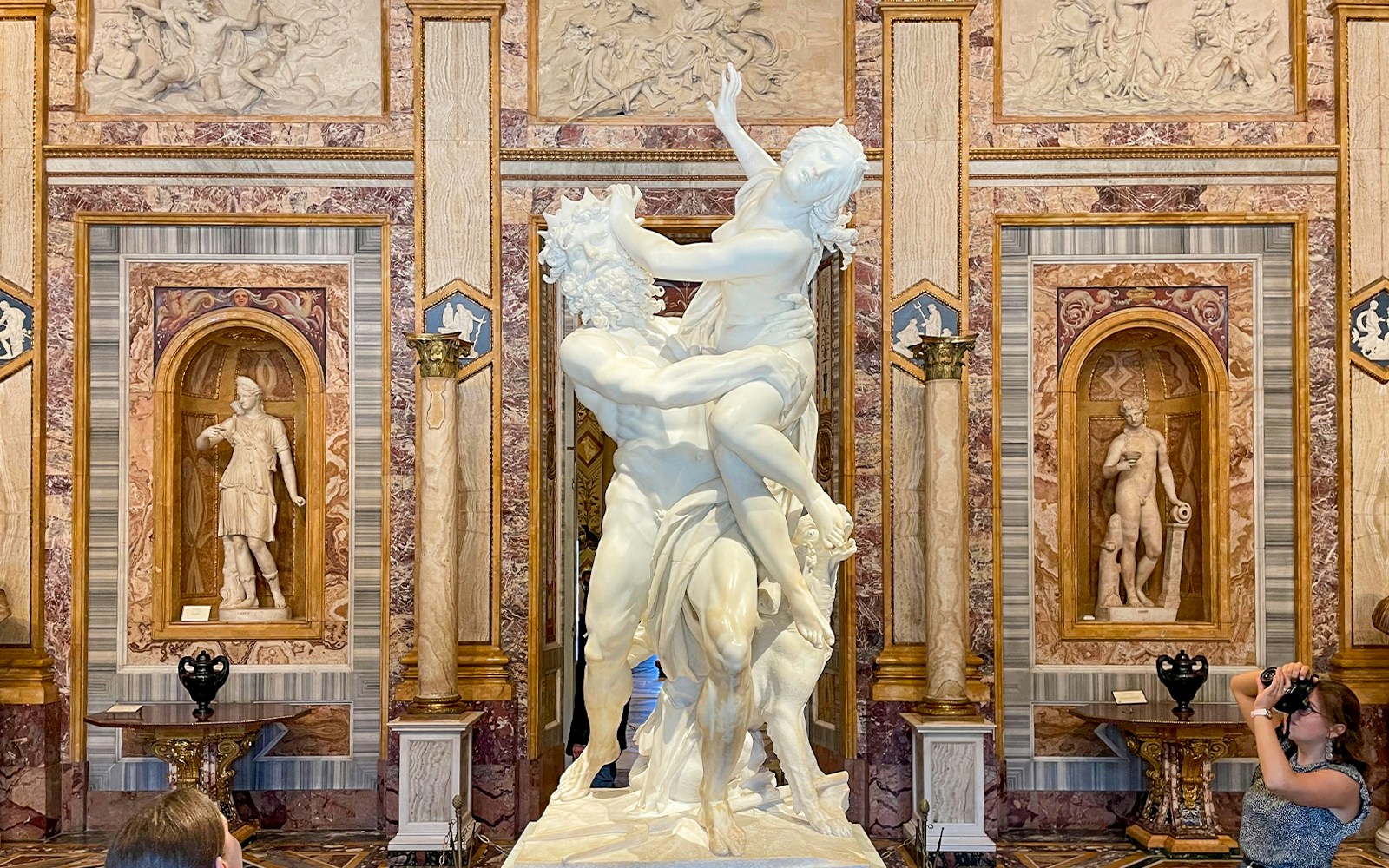 Rape of Proserpina - Borghese Gallery