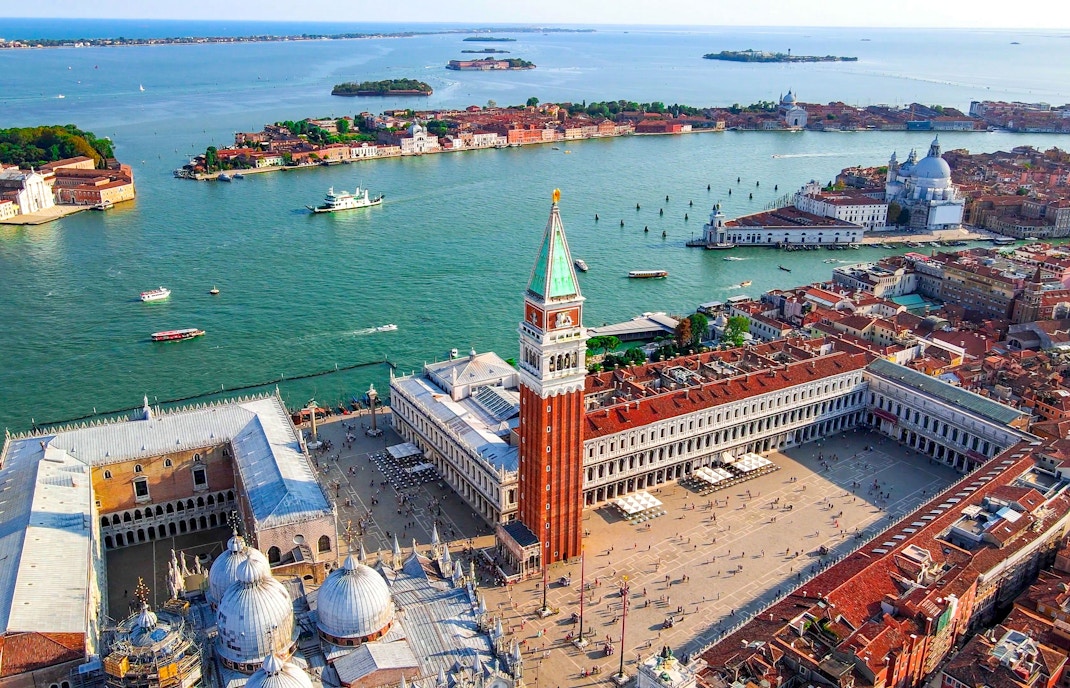 St. Mark’s Campanile loacted