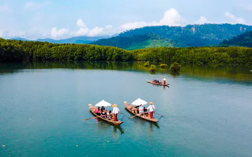 tour privado en góndola por los manglares de salak khok, en koh chang-1