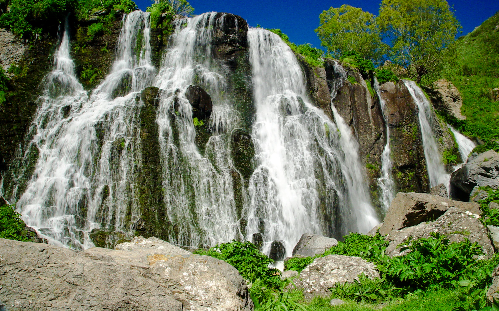 From Yerevan: Tatev Monastery, Shaki Waterfall and Areni Wine Tasting Guided Group Tour