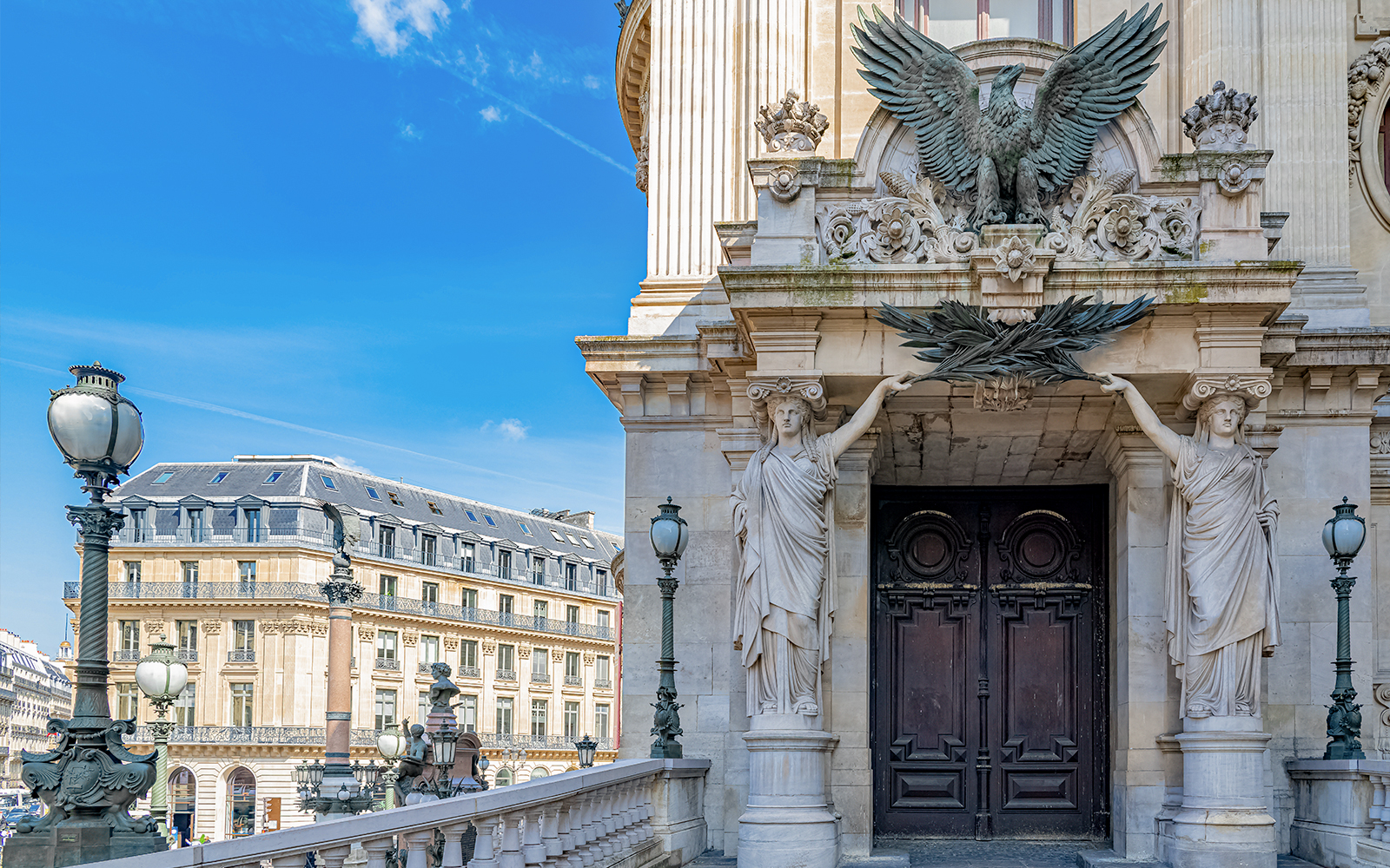 Opéra Garnier architecture - Pavillon de l'empereur