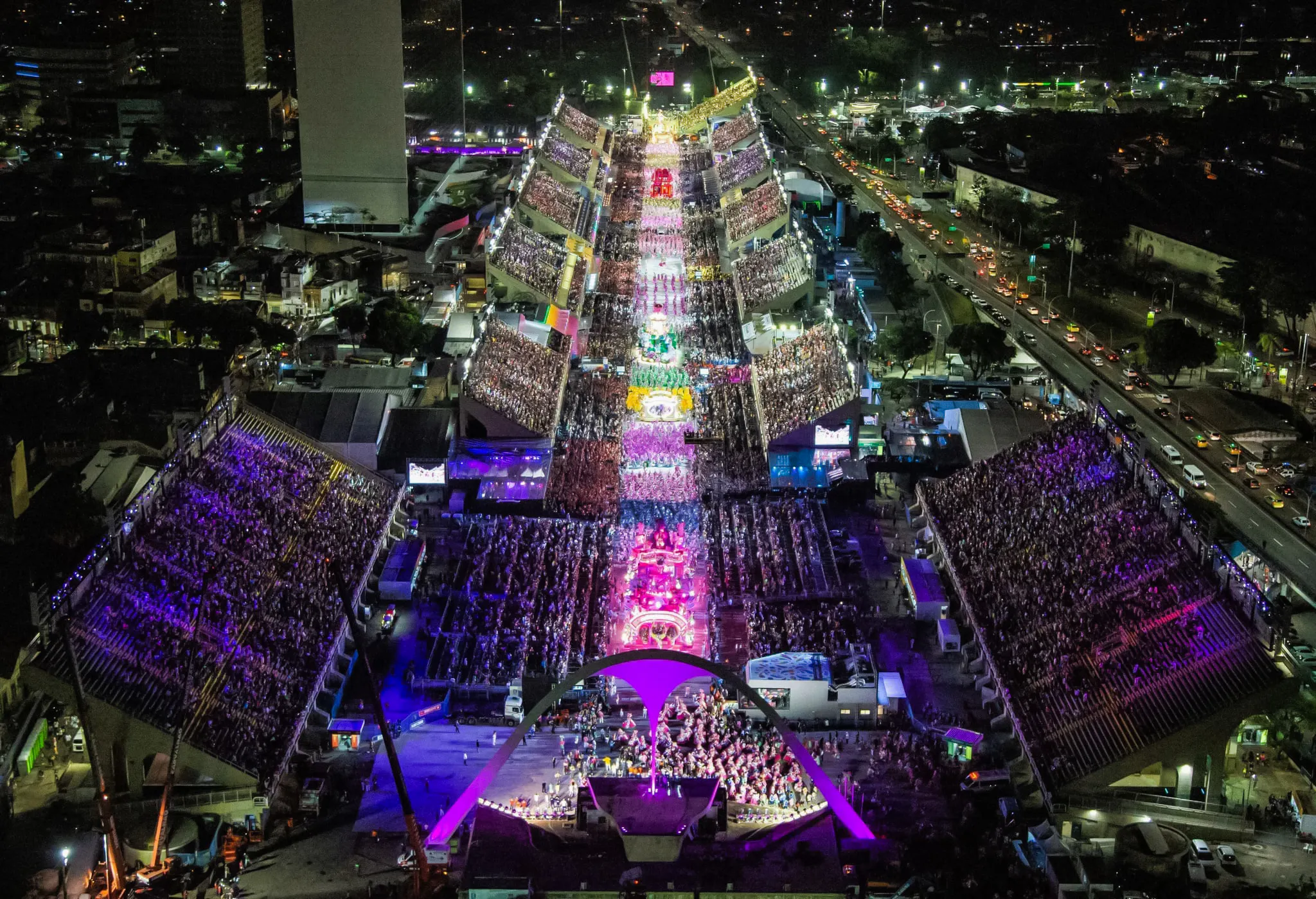 Rio Carnival 2027 Sambadrome Tickets with Round-Trip Transfers and Grandstand Seating