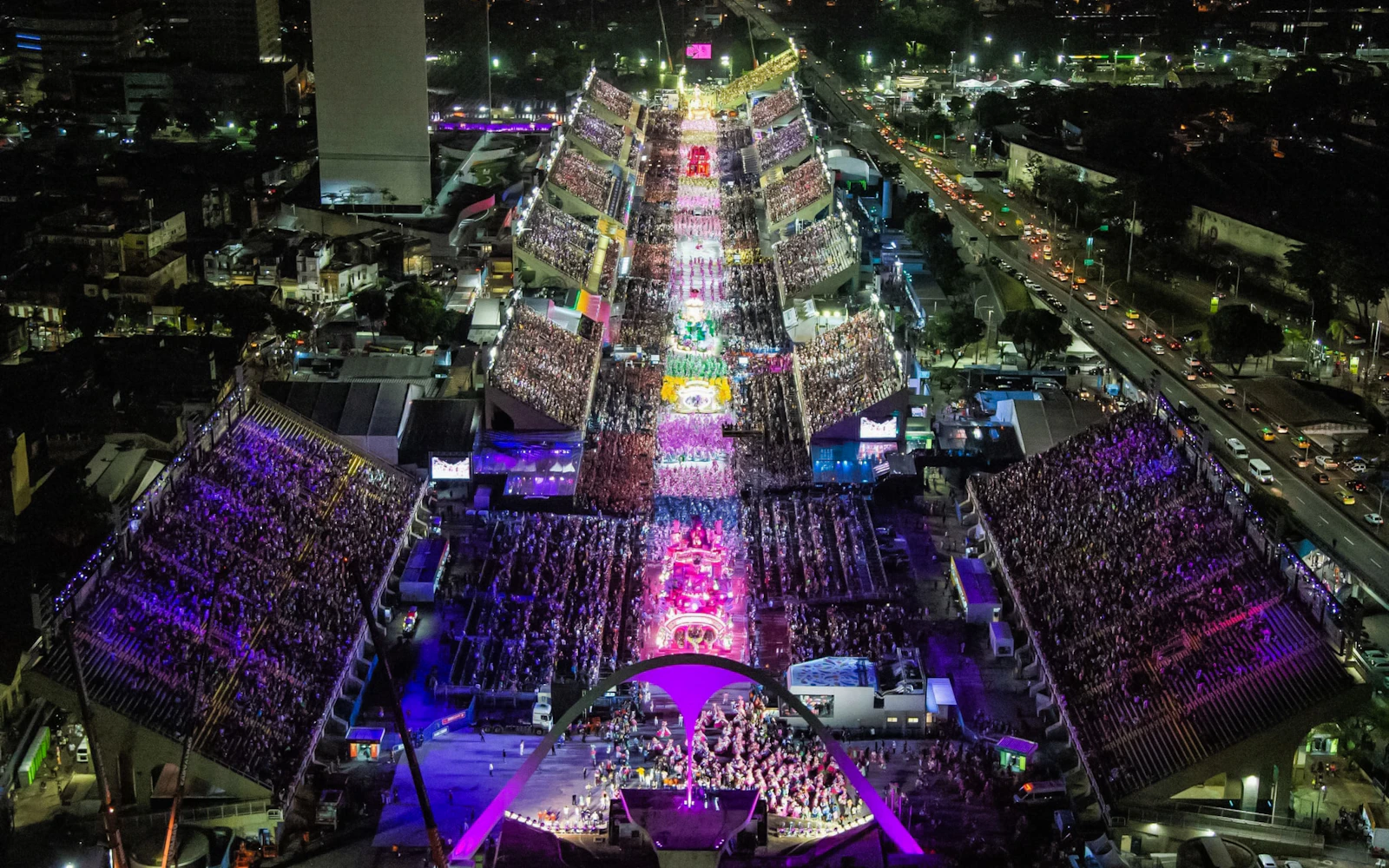 Rio Carnival 2027 Sambadrome Tickets with Round-Trip Transfers and Grandstand Seating