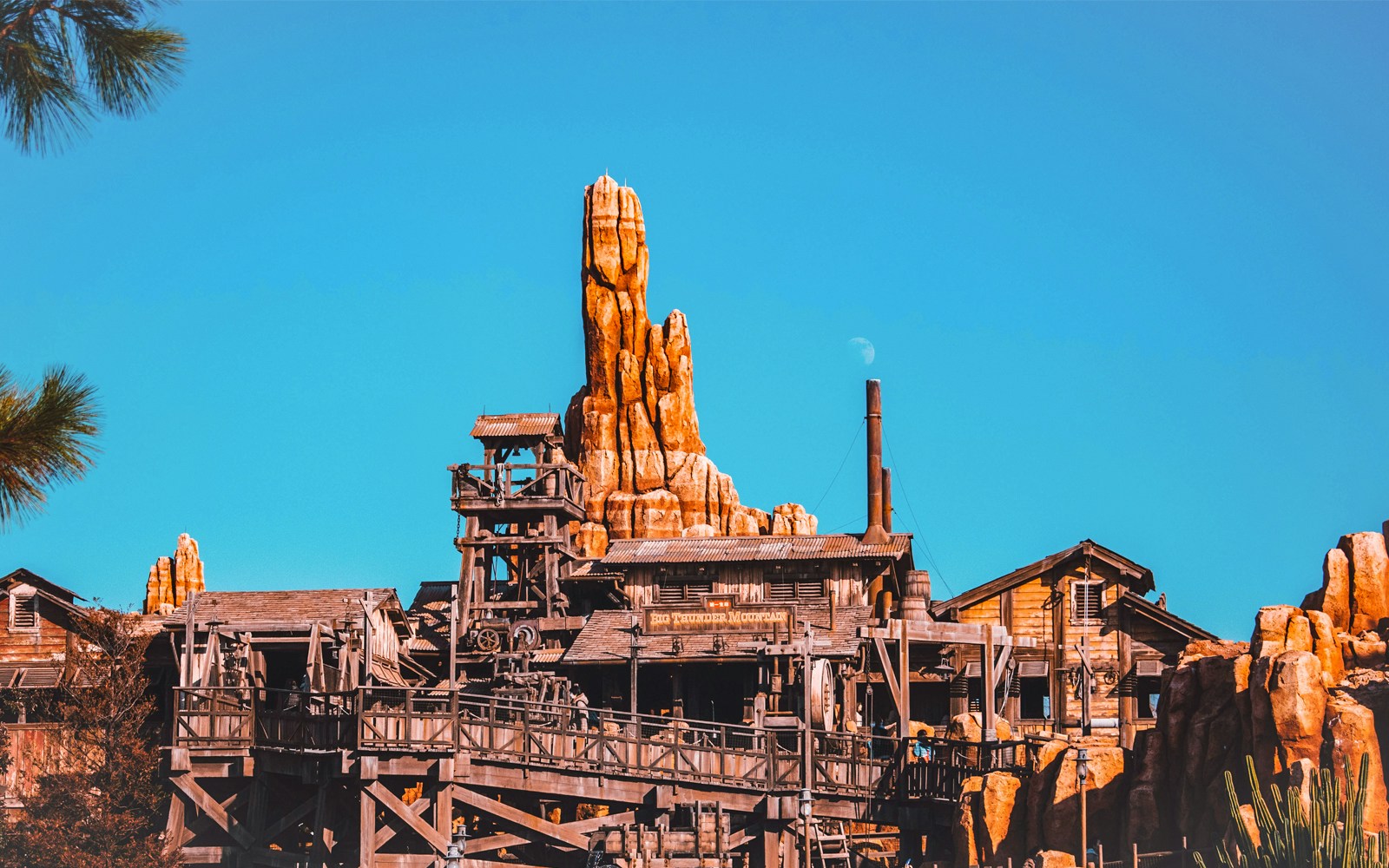 Big Thunder Mountain roller coaster at Disneyland Tokyo