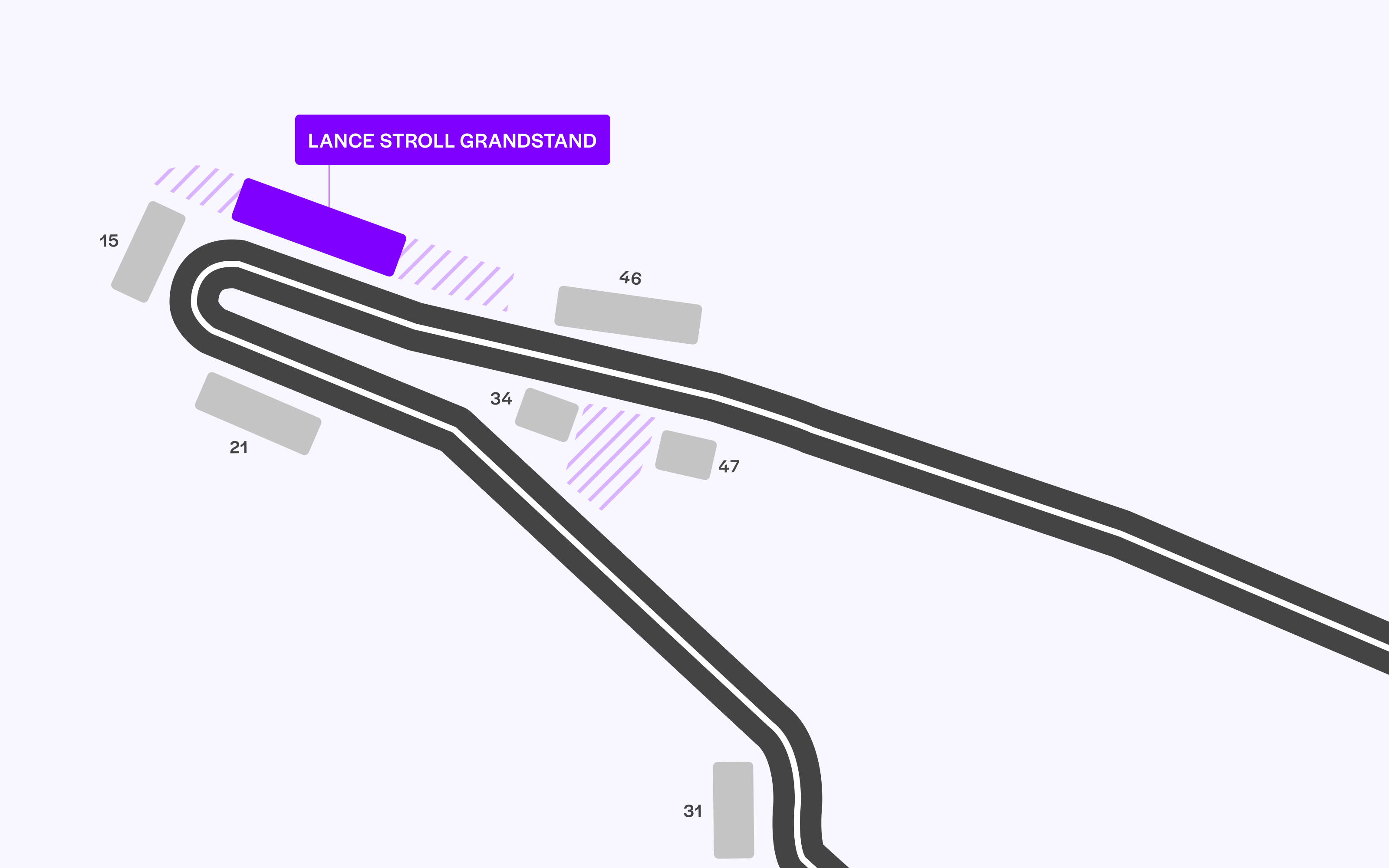 tribuna del gran premio de canada