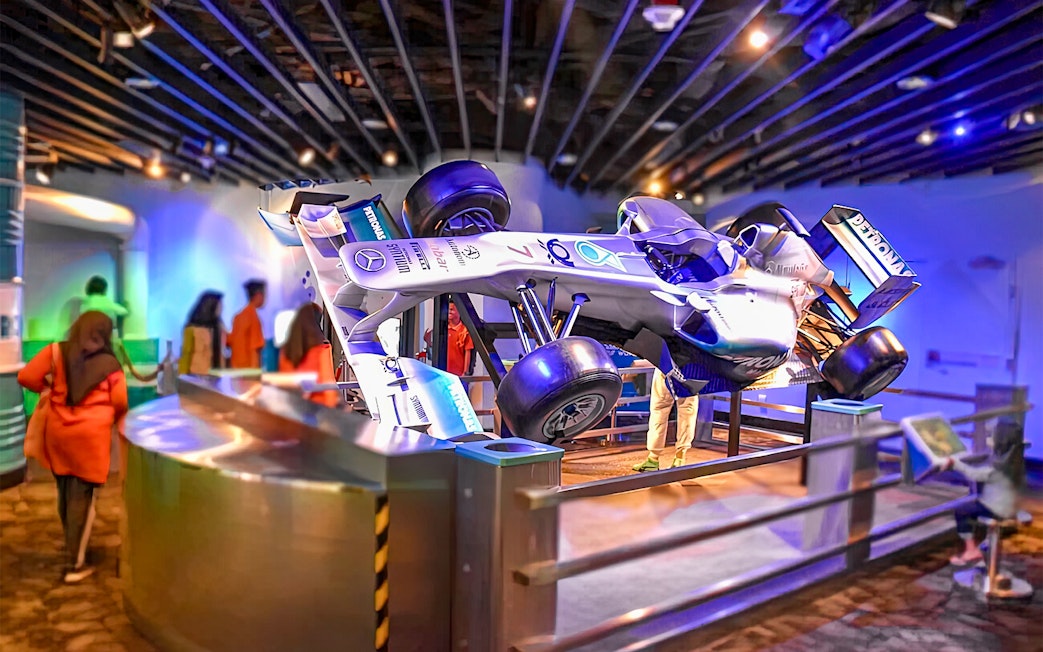 Formula 1 car exhibit at Petrosains, Kuala Lumpur.
