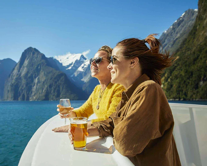 Premium Milford Sound Cruise with Gourmet Canapes & Sparkling Wine