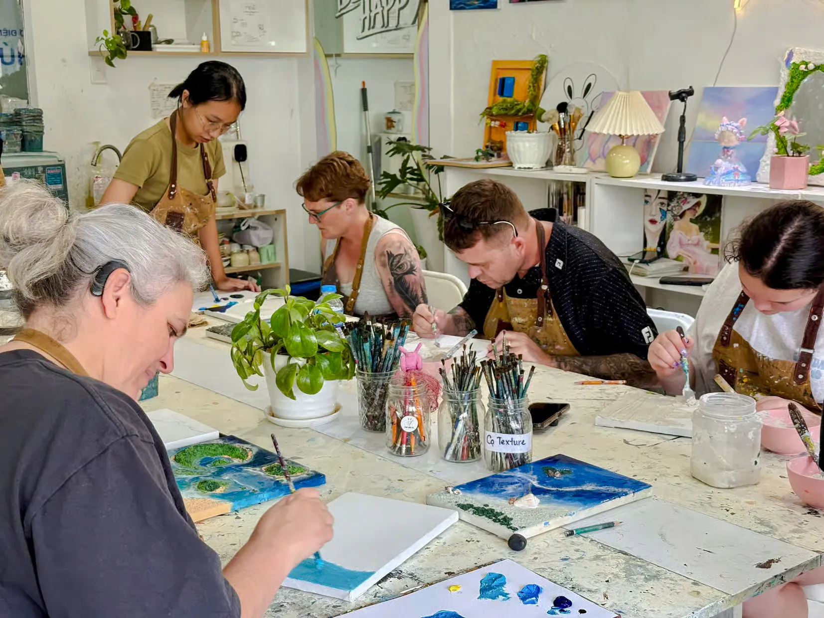 ho chi minh city resin art workshop-1