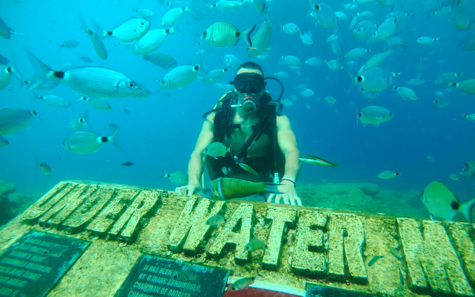 Side: Underwater Museum Guided Diving Tour with Lunch and Hotel Transfers Image 2