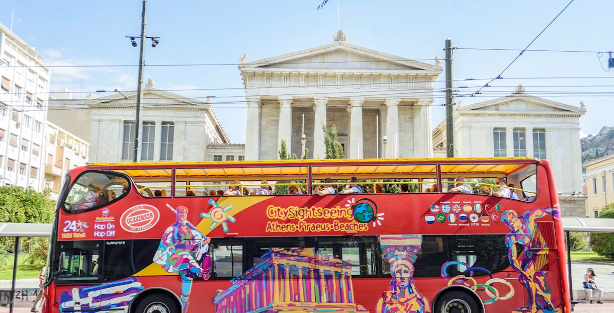Entradas City Sightseeing Atenas Hop-On Hop-Off