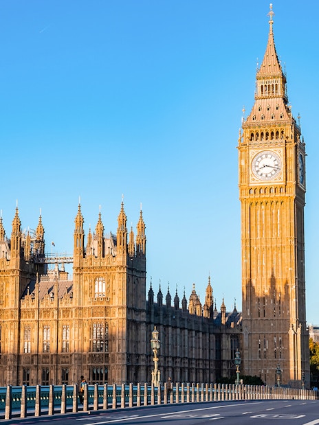 Big Ben and Houses of Parliament in London during daytime.