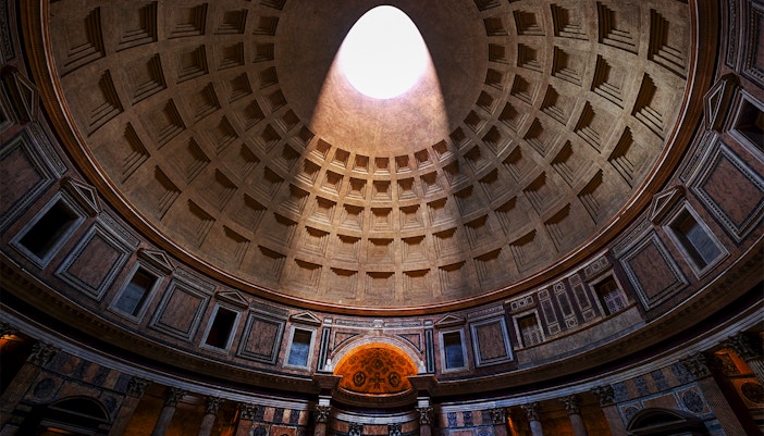 Oculus in the Pantheon, Rome
