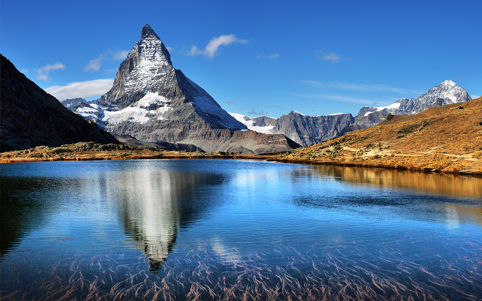 Take in the Alpine scenery