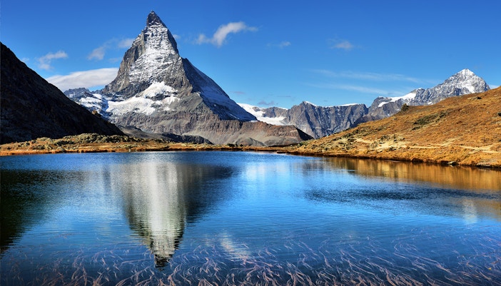 Take in the Alpine scenery