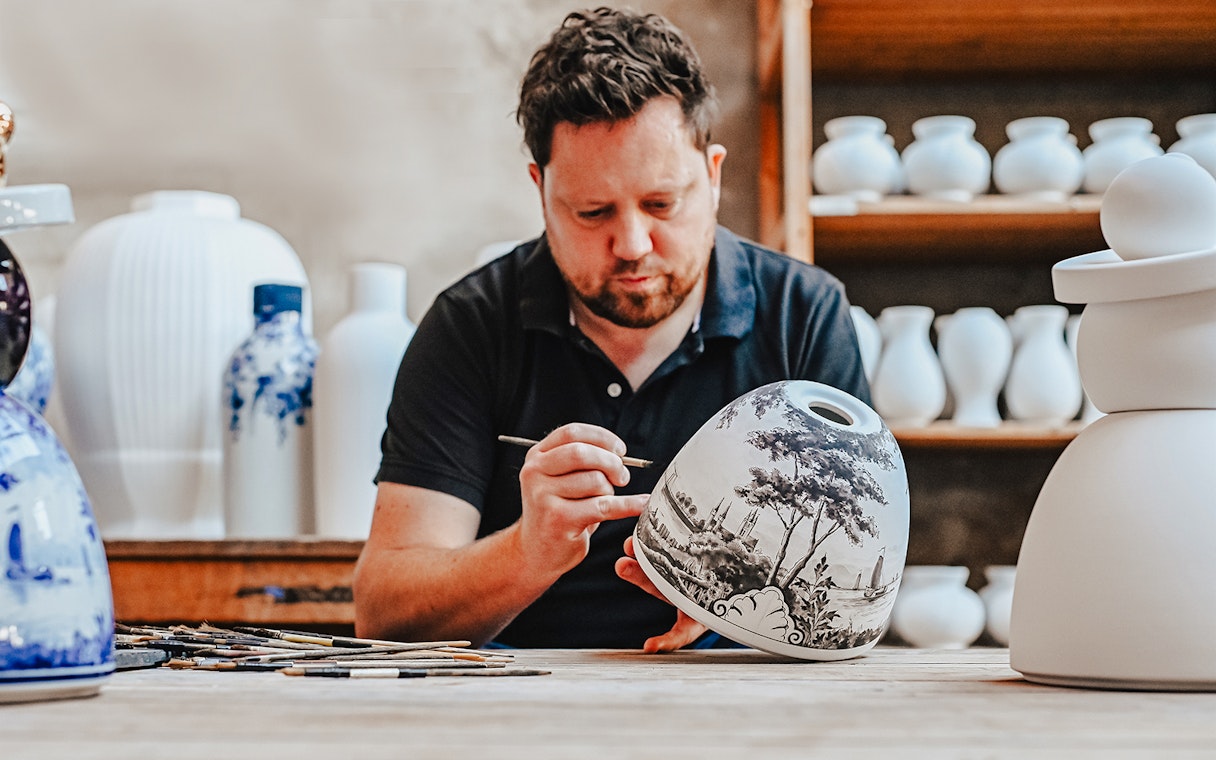 royal delft: billetter til delft blue factory og inngang til museum-9