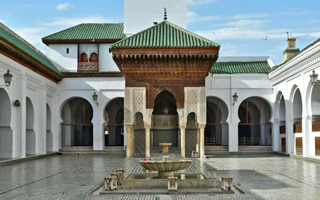 From Fes: City Tour with Royal Palace, Madrasa, Tannery, Souks & Medina 