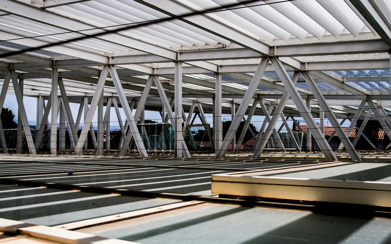 CosmoCaixa Barcelona interactive science exhibits with visitors exploring displays.