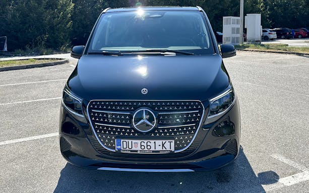 Luxury car for transfers on Private Day Tour from Split.