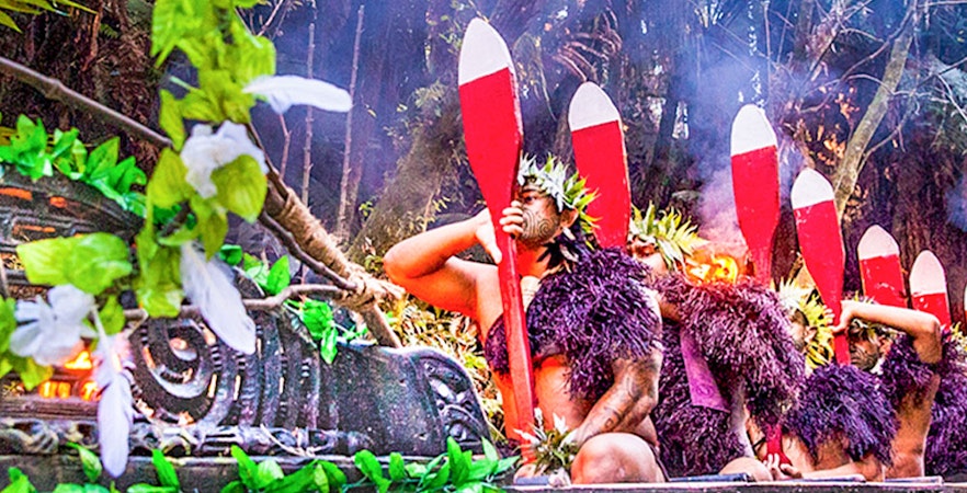 Village maori de Mitai