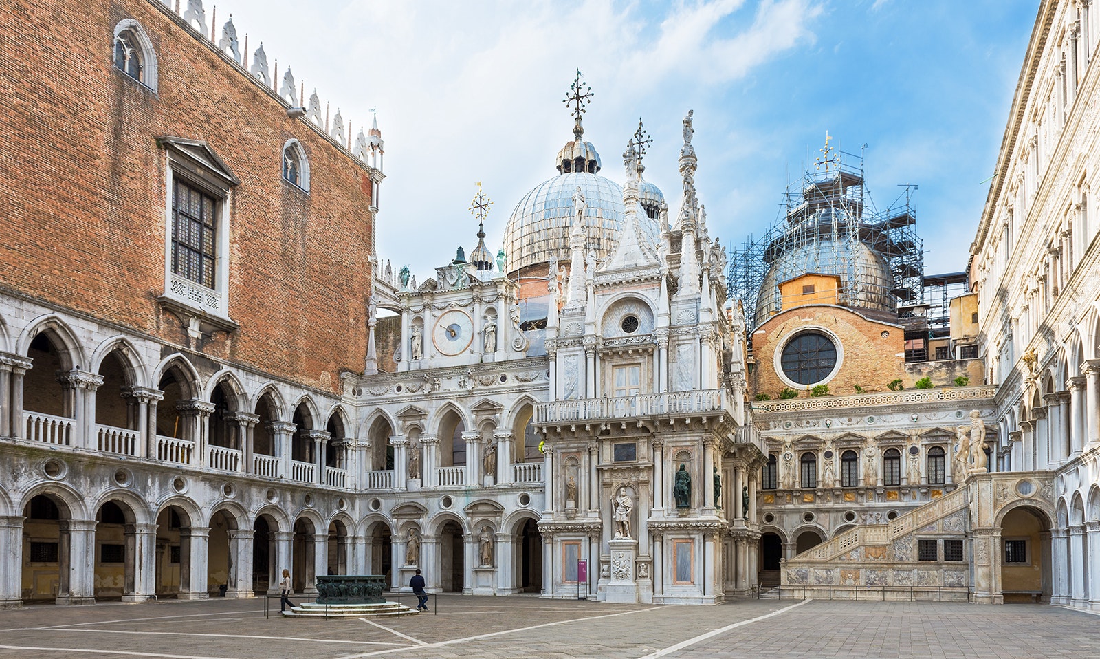 Palace of Versailles early morning