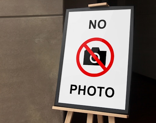 Photography prohibited at the Prado Museum