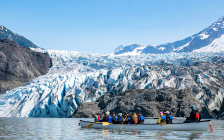 Mendenhall Glacier Canoe Paddle & Guided Hike