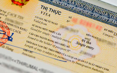 Vietnam single-entry tourist visa application form for Nha Trang travel.