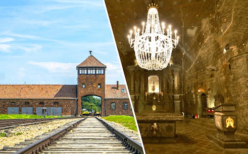 combo: from krakow - auschwitz-birkenau & wieliczka salt mine guided tour-1