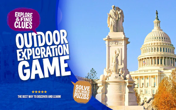 Washington National Mall Mystery: Self-Guided City Exploration Game