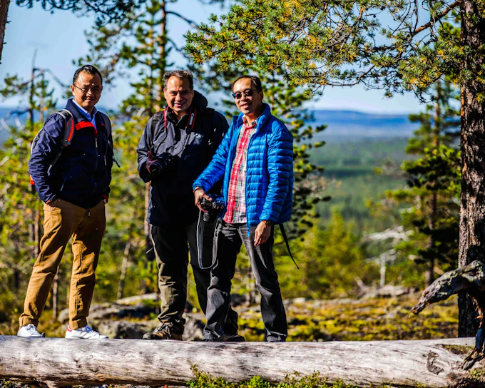 Rovaniemi Small-Group Nature Photography Hike Guided Tour with Edited Photo Collection