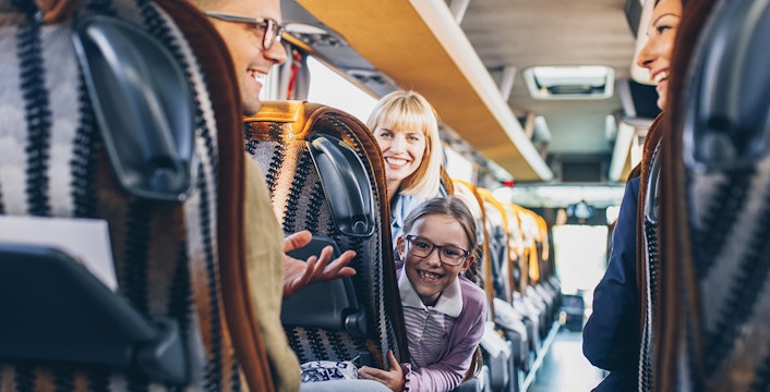 passengers on bus