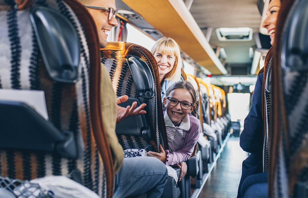 passengers on the bus