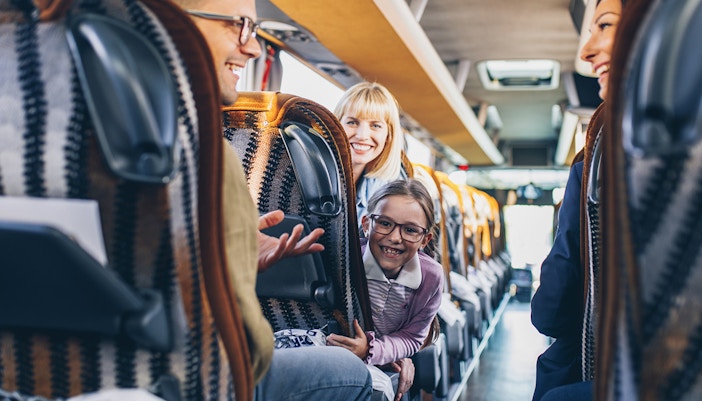 Passengers on the bus
