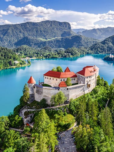 Château de Bled et lac de Bled