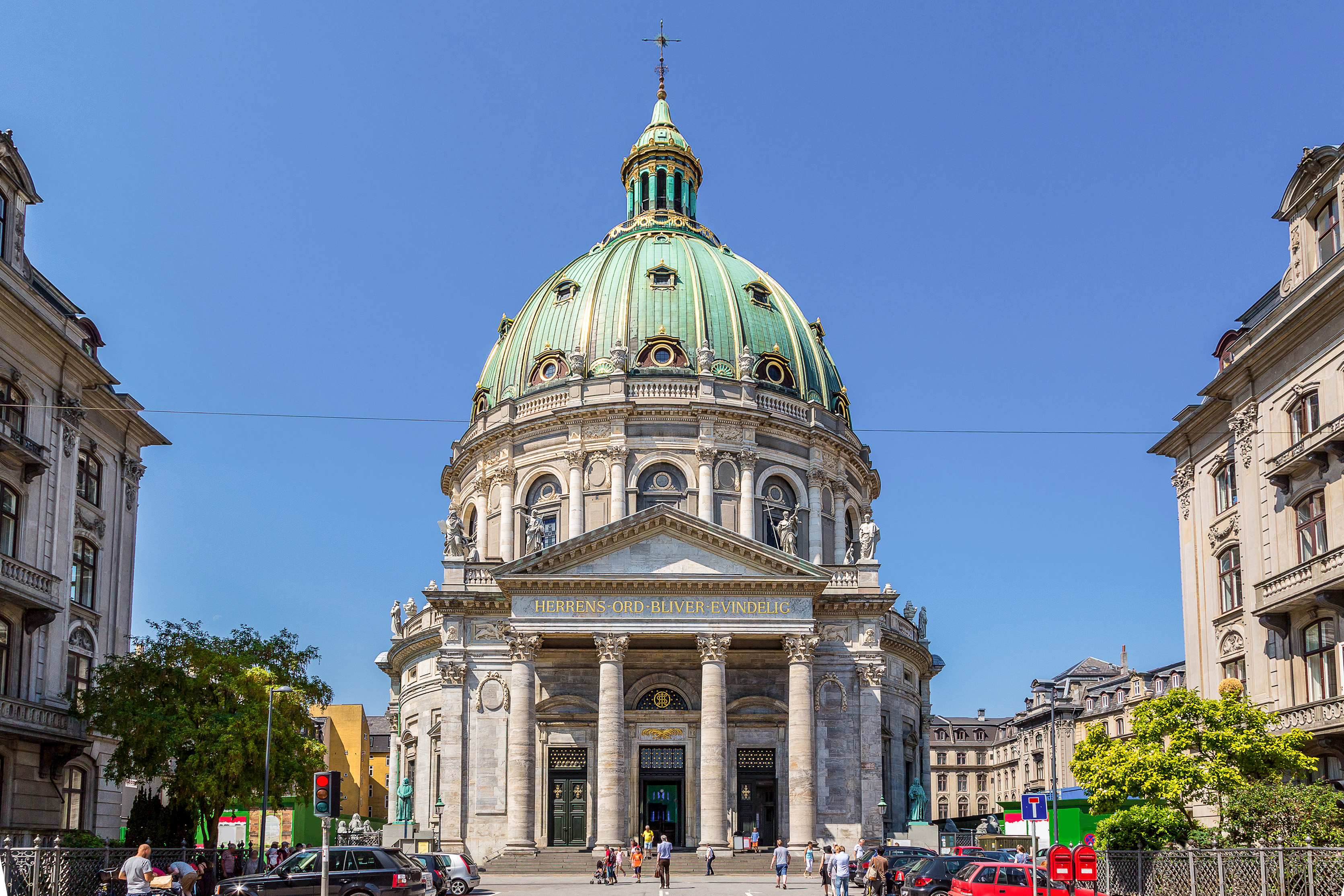 The Marble Church in Copenhagen