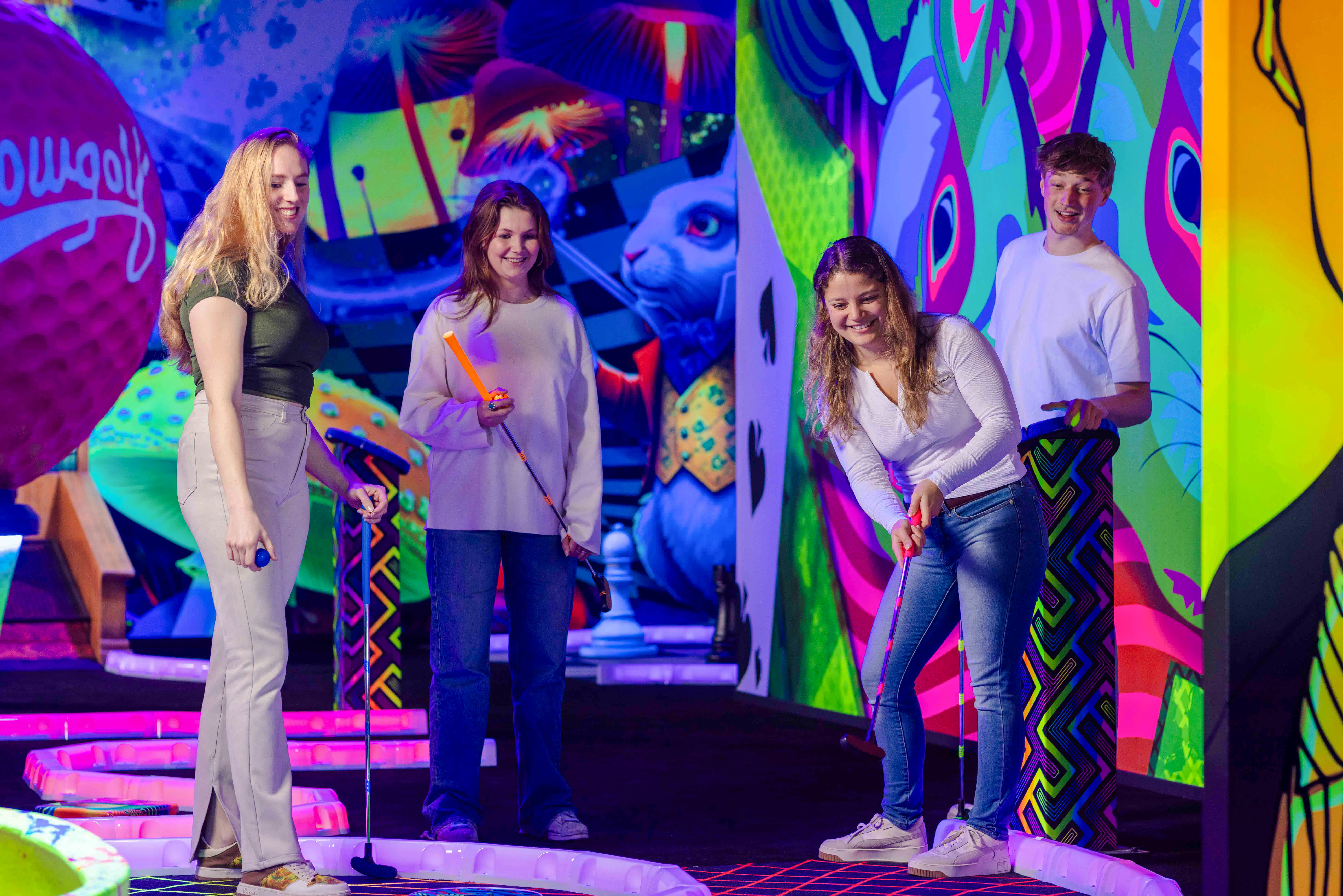 Schiedam Glow-in-the-Dark Mini Golf Tickets Image 3