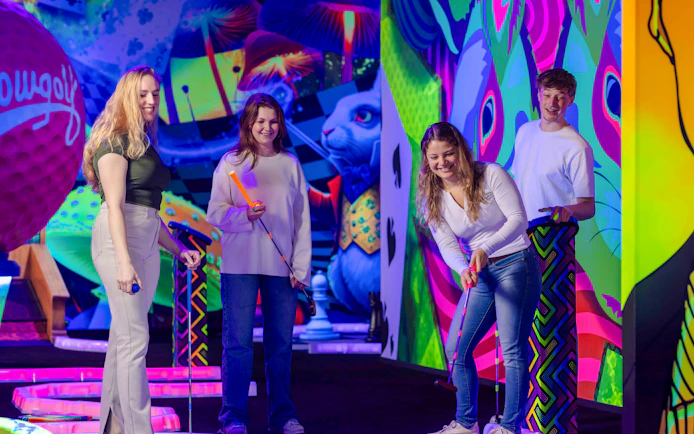 Schiedam Glow-in-the-Dark Mini Golf Tickets
